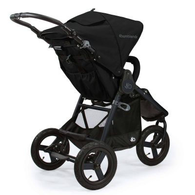 Bumbleride 2018 Indie Matte Black Rear View
