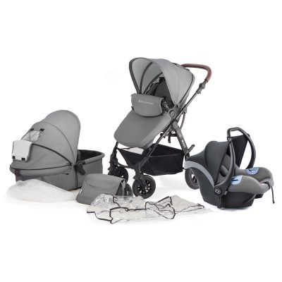 Kinderkraft Moov 3 in 1 Travel System - Grey