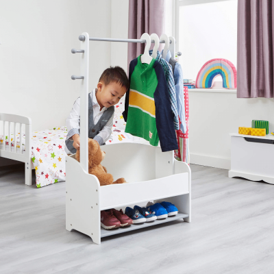 Liberty House Toys Hanging Rail with Extra Storage - Image 3