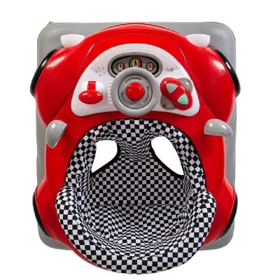Red Kite Baby Go Round Race Sporty Car Electronic Walker - Red - Image 6