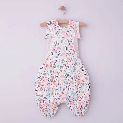 Alternative view of Purflo Swaddle to Sleep Bag Botanical All Seasons 0-4 months, 2.5 tog