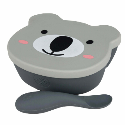 Tum Tum Silicone Kev Koala Weaning Bowl and Spoon Set