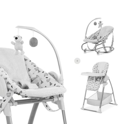 Hauck Sit N Relax 3 in 1 Nordic Grey - Image 6