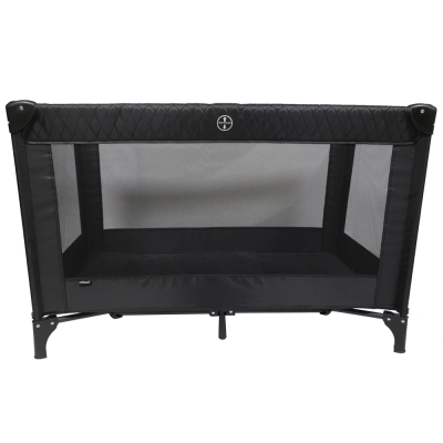 Alternative view of My Babiie Black Quilted Travel Cot