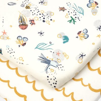 Alternative view of Tutti Bambini COT BED Fitted Sheets 2pk - Our Planet