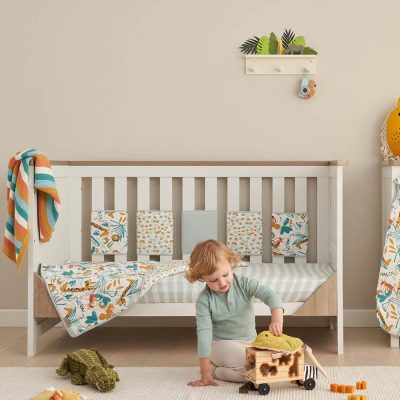 Tutti Bambini Cot Wraps 6pk - Run Wild - Image 5