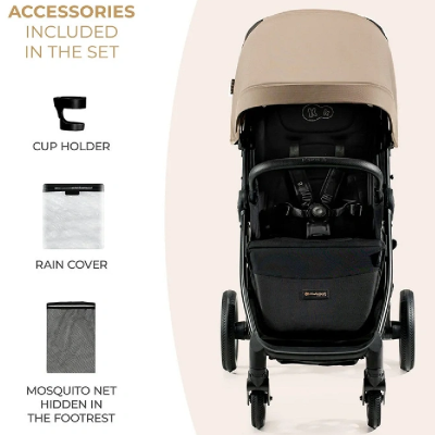 Kinderkraft Pushchair MITZY Linen Beige