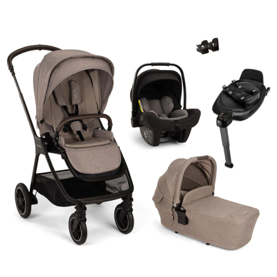 Nuna TRIV Cari Next Travel System - Biscotti