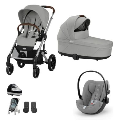 Cybex Balios S Lux 3in1 Travel System - Stone Grey