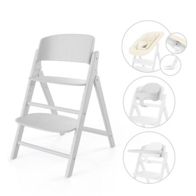 Cybex Click & Fold 4 in 1 Chair All White