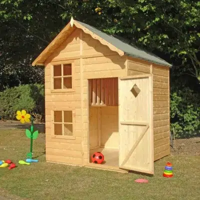 Shire Outdoor Playhouse with 2 Stories - Croft