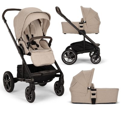 Nuna Mixx Next Pushchair and Carrycot Biscotti