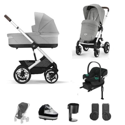 Cybex Talos S Lux aton b2 Bundle stone grey