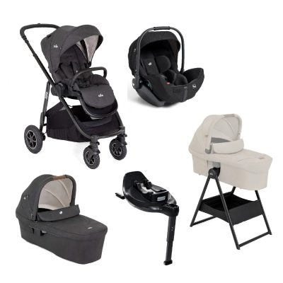Joie Versatrax I-level Pro Isofix Travel System with Stand Shale