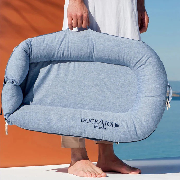 あい ドッカトット デラックス DockATot DELUXE インディゴ DockATot Deluxe+ Dock - Indigo Chambray