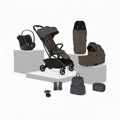 Silver Cross Nia Cloud G Plus Travel System - Chocolate
