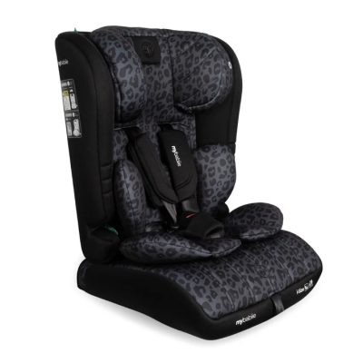 My Babiie MBCS50 Toddler to Booster R129 Car Seat - Black Leopard